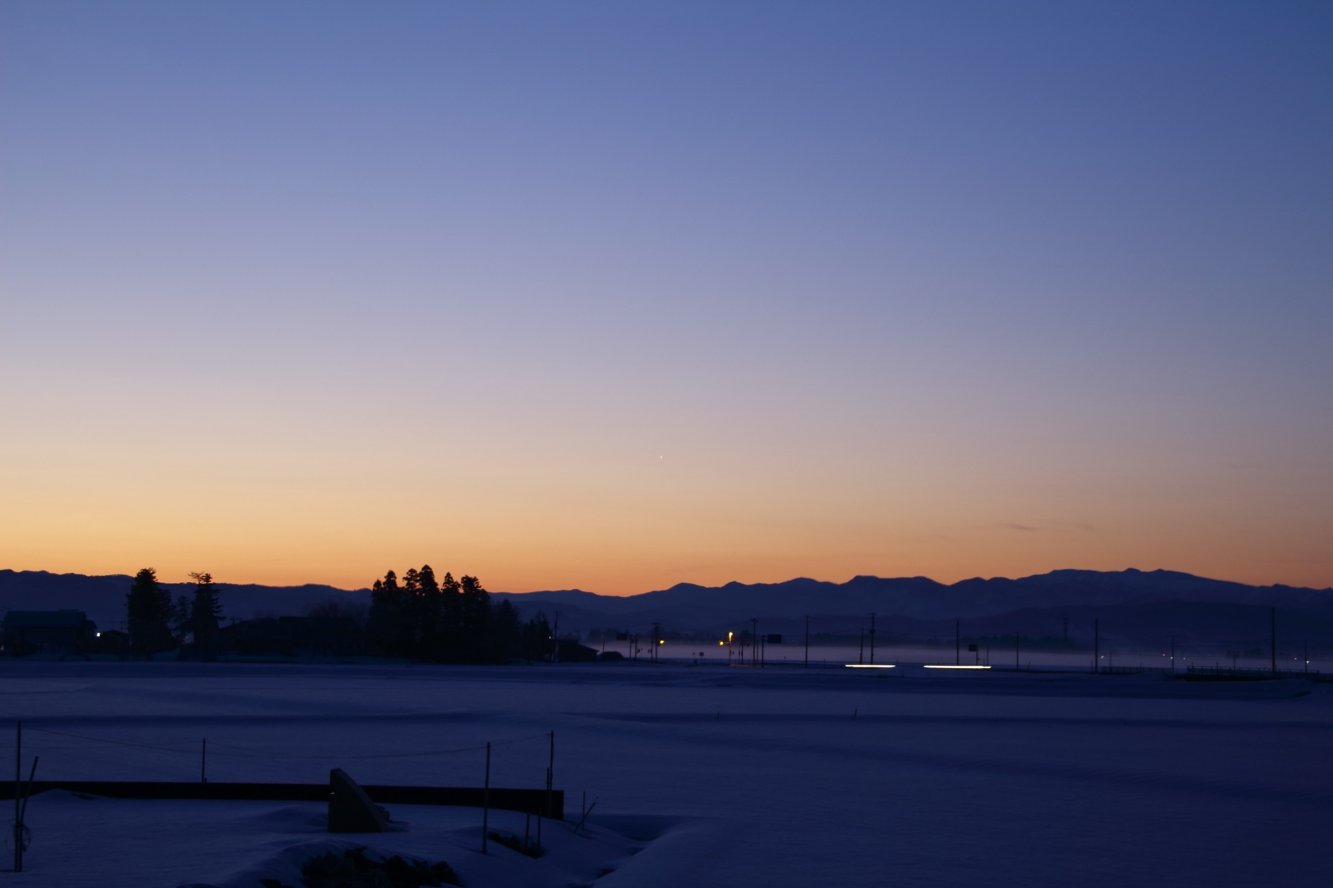 #日の出#雪景色#氷点下の日の出#早朝#絶景#夜明け