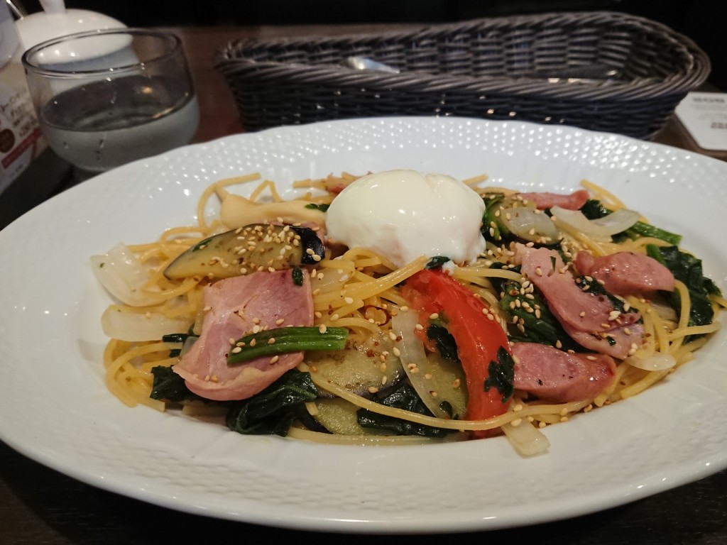 星野具沢山パスタ