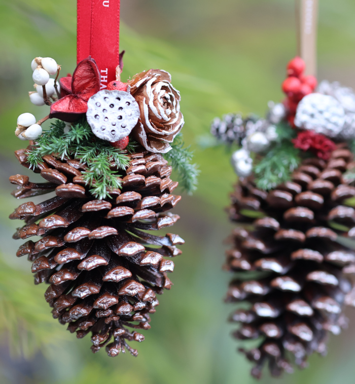 松ぼっくりオーナメント