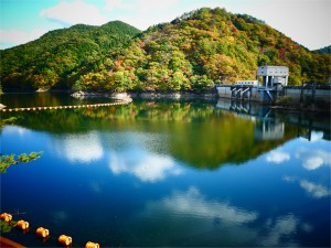 仙水湖　王泊ダム　安芸太田町