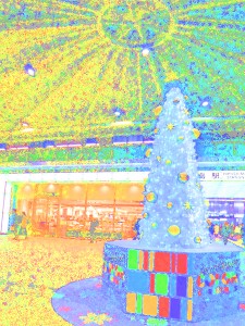 クリスマスツリー　広島駅