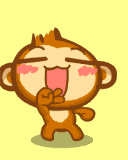 Moving-animated-picture-of-happy-dancing-monkey
