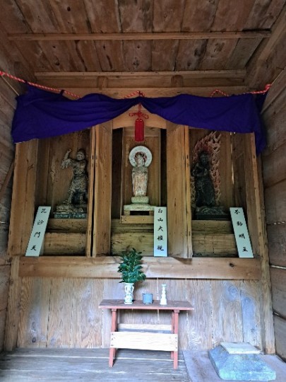 銅造千手観音立像（あわら市指定文化財）