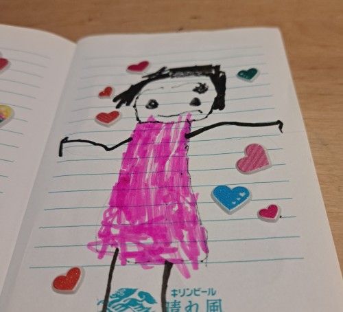 孫っちが描いた私