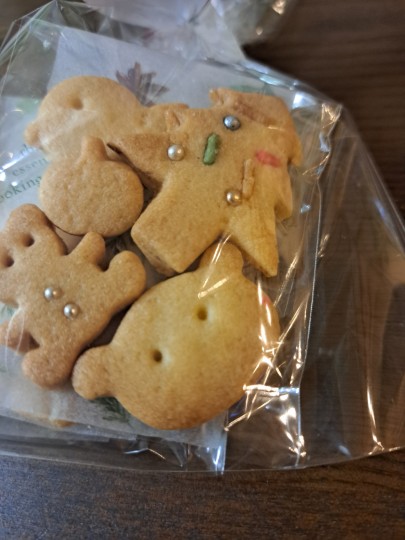クリスマスの手作りクッキー