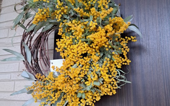 ミモザのリ－ス