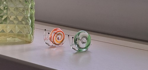 ガラスのカタツムリ