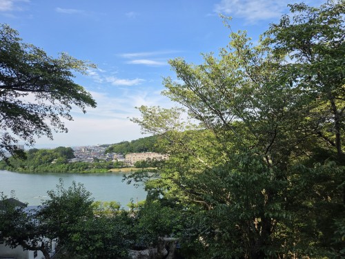 石山寺/月見亭/瀬田川