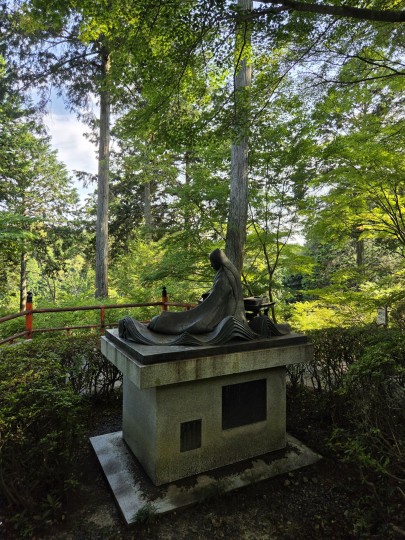 石山寺/紫式部像